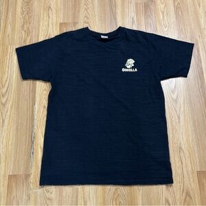 Godzilla Toho Shirt Mens 3X Limited Edition Blue Japanese Woodblock Hokusai Wave